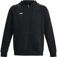 Under Armour Veste de survêtement 'Rival' noir / blanc