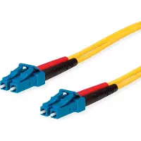 Telegärtner Câble de renvoi FO 2x E9/125 OS2, 1x LC Duplex - 1x LC Duplex, jaune, 1 m