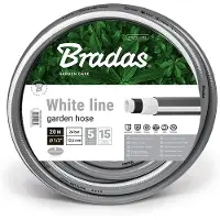 Bradas Tuyau d'arrosage 20m, 1/2" WHITE LINE BR-WWL1_220