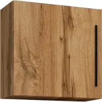 VCM Étagère suspendue en bois | Étagère économiseuse d'espace | Dimensions: H. 50 x W. 50 x D. 30 cm | Étagère élégante suspendue | Étagère de rangement | Bibliothèque | Planche murale - Arila M