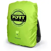 Port Designs Housse de pluie - - Universelle avec LED rechargeable pour sacs à dos jusqu'à 25 litres - 14/15,6 pouces