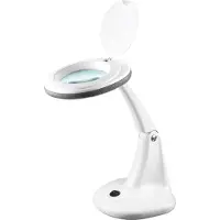 Rebel Lampe de table avec loupe NAR0460-2 5D 6W 60-LED pour atelier