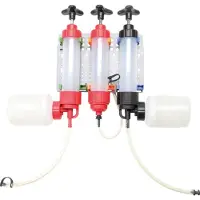 Bgs Kit de pompe à liquide manuelle 350 ml 3 pièces - 9496