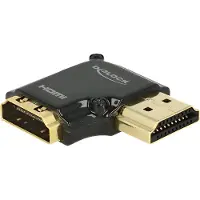 DeLOCK Adaptateur HDMI A coudé vers la gauche