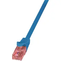 2Direct Logilink primeline - cordon de raccordement - 25 cm - bleu gmbh cq2016u