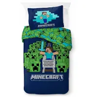 Minecraft Game Over Creepers Parure de lit 140x200cm