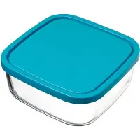 Bormioli Rocco Récipient carré avec couvercle 19cm