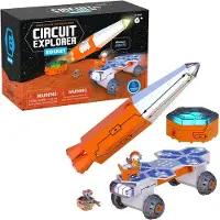 Learning Resources Kit de construction de circuits éducatifs STEM : Circuit Explorer - Rocket