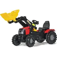 Rolly Toys Trettraktor Case Puma CVX 240 + Frontlader, Sitz verstellbar, Kinder