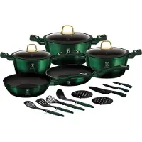 Berlinger Haus Gryssset BH-7043 17 pièces en vert métallique