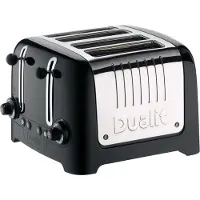 Dualit Grille-pains 4 fentes 2200w noir 46225