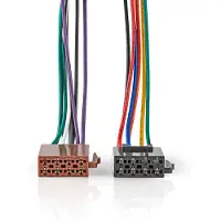 Nedis Câble ISO pour autoradio Compatibilité ISO : Standard 0,15 m Rond -
