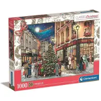 Clementoni CLE puzzle 1000 HQC Une promenade de Noël 81498