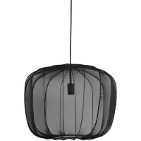 Light & Living Suspension Bohème Plumeria noir Ø 60cm