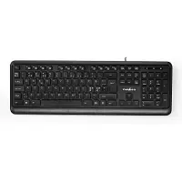 Nedis , Clavier filaire USB-A QWERTY NL 104 touches, noir