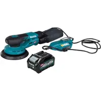 Makita BO 002 CGM1 Ponceuse excentrique sans fil 40 V max. 150 mm 5,0 mm course Brushless + 1x batterie 4,0 Ah - sans chargeur