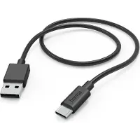Hama Câble de chargement USB-A vers USB-C Noir 1,0 m