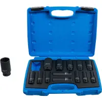 Bgs 5209 Jeu de douilles de force "Gearlock", 10 - 32 mm