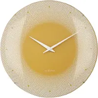 Nextime - 3300YL - Horloge Murale - 50cm - noir - Deep 50