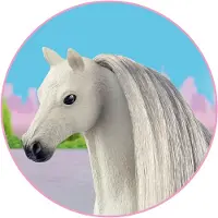 Schleich Accesoires Sofia's Beauties : Crinière et Queue – Gris