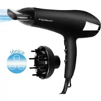 Aigostar Monique Sèche-cheveux 2400W Ion Diffuseur 3 Temp, 2 Vitesse Noir