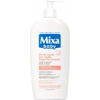 Mixa Baby shampooing doux 2 en 1 & gel de bain, 400ml pour peau sensible