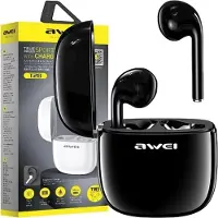 Awei Earphones Bluetooth T28 TWS+docking Black