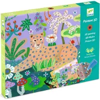 Djeco Peinture 3D enfant Forêt tropicale