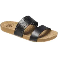 Reef Claquettes / Tongs 'Cushion Vista Perf' marron / noir