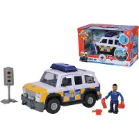 Simba Sam voiture de police 4x4 avec figurine