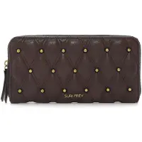 Suri Frey porte-monnaie Corey Zip Around Wallet Brown marron foncé