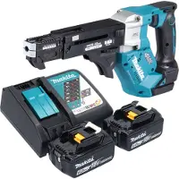 Makita Visseuse sans fil DFR 552 RG 18 V 25 - 55 mm Brushless + 2 batteries 6,0 Ah + chargeur