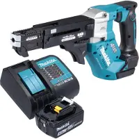 Makita Visseuse sans fil DFR 552 ST1 18 V 25 - 55 mm Brushless + 1 batterie 5,0 Ah + chargeur