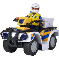 Palomies Sami Fireman Sam Police Quad avec figurine Malcolm