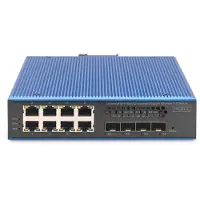 Digitus DN-651161 Commutateur industriel Gigabit Ethernet PoE, L3 administrable