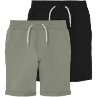 Name it Pantalon 'NKMVermo' vert / noir