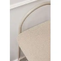 AYTM Angui High Chaise de Bar 82.5 cm | Taupe Boucle