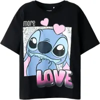 Name it T-Shirt 'NKFFora Stitch' saphir / bleu clair / rose / noir