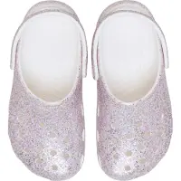 Crocs Sabots enfant Classic Fantasy Glitter Clog K filles - Violet - 34 / 35