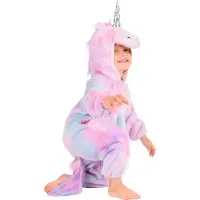 Den Goda Fen Déguisement - Unicorn - Rainbow - - 3-4 ans (98-104) - Costumes