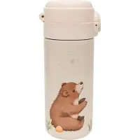 Petit Monkey Bouteille Thermos - 350 ml - Bear Canard Étoiles - - UneTaille - Bouteille Thermos