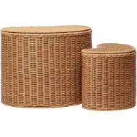 Ferm Living - Panier Willora, 2 tailles, rotin