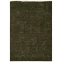 Ferm Living Firth Tapis en Jute Dark Olive | 200 x 300 cm