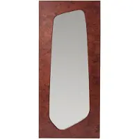 Ferm Living Folia Miroir Dark Stained Burl | 135 cm