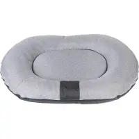 Stanis³aw Jurga Lit pour chien Ponton "Comfort" - 120x100 cm - ovale, anti-rayures & imperméable | Lit pour chien Canapé pour chien Coussin pour chien | PillowPrim