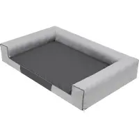 Stanis³aw Jurga Lit pour chien Panier pour chien Canapé pour chien Matelas pour chien Oreiller pour chien Repos pour chien Niche pour chien Coin couchage pour chien "VICTORIA" 80X55 cm