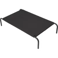 Stanis³aw Jurga Lit pour chien "Iron" 100×55 cm - avec cadre métallique & housse en codura | Pillowprim