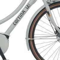 Cortina Bearing Co. Cortina Fender pour 28 E-U4 lisse gris mat
