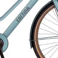 Cortina Bearing Co. Cortina Fender pour 28 commun vert opalin mat