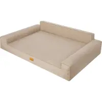 TexCorp Lit pour chien "Glamour Ekolen" XXL : 116x78 cm | Coussin pour chien, corbeille pour chien, animal domestique, couchage, meuble pour chien | Doggy